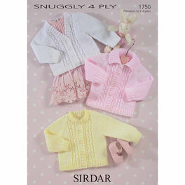 Cardigans in Sirdar Snuggly 4ply - Digital Version