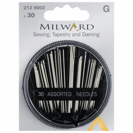 Hand Sewing Needles: Sewing, Tapestry & Darning: 30 Pieces