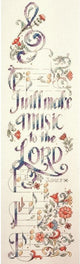 Make Music Counted Cross Stitch Kit