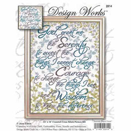 Serenity Prayer Floral