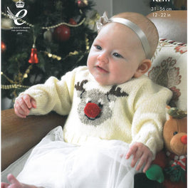 Santa & Rudolph Sweaters in King Cole DK