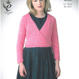 Girls Ballet Top and V Neck Sweater
