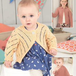 Babies Cardigans and Blanket in Sirdar Snuggly Dk - Digital Version