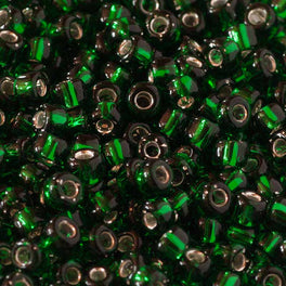 Debbie Abrahams Emerald Seed Bead 52 - Size 8