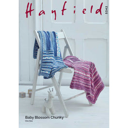 Blankets in Hayfield Baby Blossom Chunky
