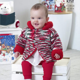 Reversible Duffle Coat in King Cole Dk