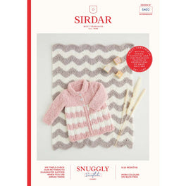 Coat and Blanket in Sirdar Snuggly Snowflake Chunky - Digital Version 5402