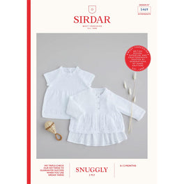 Dress & Matinee Jacket in Snuggly 2ply