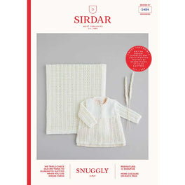 Free Pattern - Lacy Shawl & Matinee Jacket in Snuggly 4Ply
