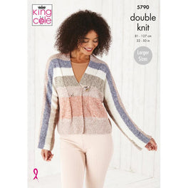 Cardigans in King Cole Harvest Dk
