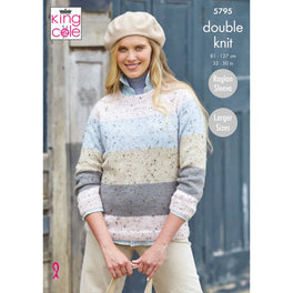 Sweaters in King Cole Homespun Dk