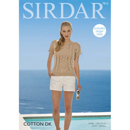Top in Sirdar Cotton Dk - Digital Version