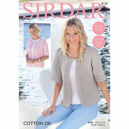 Split Front Top in Sirdar Cotton DK - Digital Version