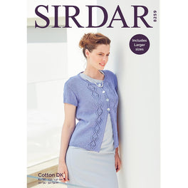 Cardigan in Sirdar Cotton Dk