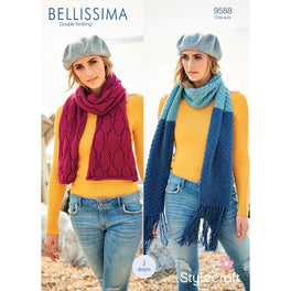Scarfs and Shawls in Stylecraft Bellissima Dk