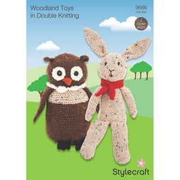 Woodland Toys in Stylecraft Life DK by Emma Varnam