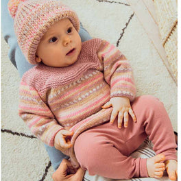 Onesie, Dress and Hat in Baby Dream Uni DK - Digital Version