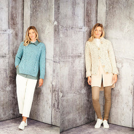 Jacket and Sweater in Stylecraft Special XL Tweed - Digital Version 9806