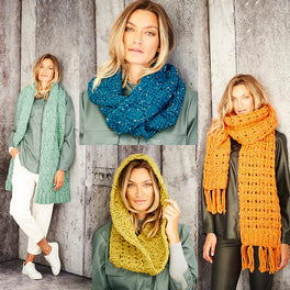 Scarves and Snoods in Stylecraft Special XL Tweed