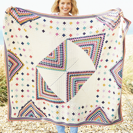 Granny Celebration Blanket in Stylecraft Bellissima & Bambino Dk - Digital Version 9834