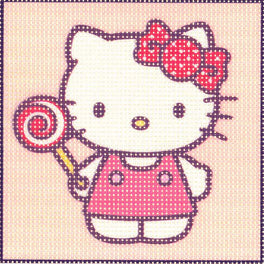 I Love Cakes Printed Canvas