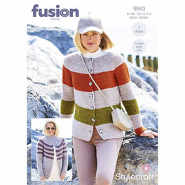 Cardigans in Stylecraft Fusion Chunky