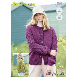 Cardigans in Stylecraft ReCreate Chunky - Digital Version 9946