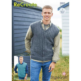 Tank Top and Waistcoat in Stylecraft ReCreate Dk