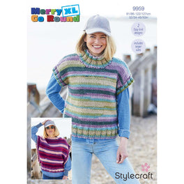 Tank Tops in Stylecraft Merry Go Round XL - Digital Version 9959