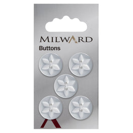 Milward Carded Buttons: 17mm - Pack of 5 - 00018