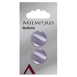 Milward Carded Buttons: 19mm - Pack of 2 - 00126