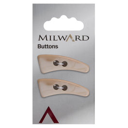 Milward Carded Buttons: 22mm - Pack of 2 - 01056
