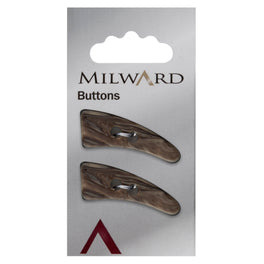 Milward Carded Buttons: 22mm - Pack of 2 - 01057