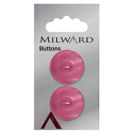 Milward Carded Buttons: 22mm - Pack of 2 - 01082A