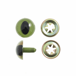 Green Cats Eyes - 18mm