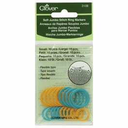 Soft Stitch Ring Markers: Jumbo
