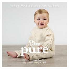Willam Cabled Two Piece in West Yorkshire Spinners Pure Dk - Digital Pattern DBP0005