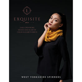 Zara Openwork Snood and Scarf in West Yorkshire Spinners Exquisite 4ply - Digital Version DPWYS0013