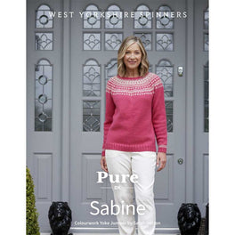 Sabine Colourwork Yoke Jumper in West Yorkshire Spinners Pure Dk - Digital Pattern DBP0238