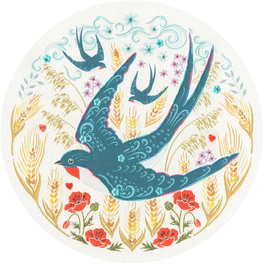 Folk Swallows - Bothy Threads Embroidery Kit