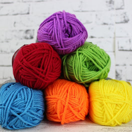 Chunky Monkey Rainbow Blanket in Scheepjes Chunky Monkey