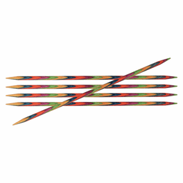 Knitpro Symfonie Double Pointed Pin Set of 5 or 6 (20cm)