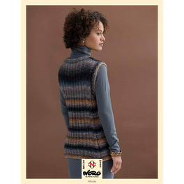 Free Download - Claire Vest in Noro Silk Garden Aran