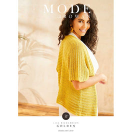 Golden Cardigan in Rowan Creative Linen - Digital Version