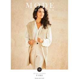 Fire Gilet in Rowan Creative Linen - Digital Version