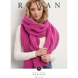 Mariner Scarf in Rowan Brushed Fleece - Digital Version RTP004-0012