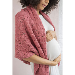 Rose Shawl in Rowan Cotton Wool - Digital Version