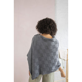 Snowdrop Poncho in Rowan Cotton Wool - Digital Version