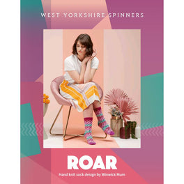 Roar Socks in WYS Signature 4ply by Winwick Mum - Digital Pattern DBP0234