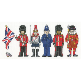 God Save The King- Bothy Threads Cross Stitch Kit